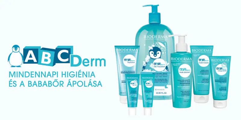 ABCDerm – Mindennapi higiénia és a bababőr ápolása ABCDerm – Mindennapi higiénia és a bababőr ápolása