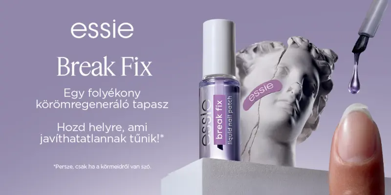 Essie Break Fix - Folyékony körömregeneráló tapasz Essie Break Fix - Folyékony körömregeneráló tapasz