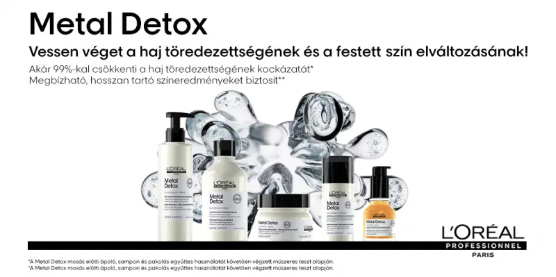 Metal Detox: Hajápolási rutin világosított hajra 3 lépésben Metal Detox: Hajápolási rutin világosított hajra 3 lépésben