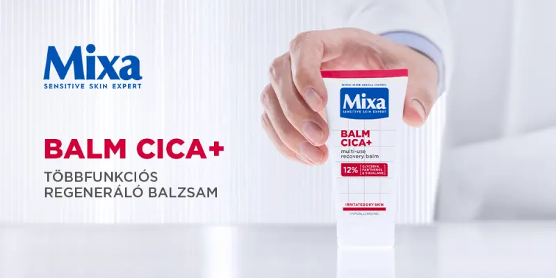 Mixa Balm Cica+ Többfunkciós regeneráló balzsam Mixa Balm Cica+ Többfunkciós regeneráló balzsam