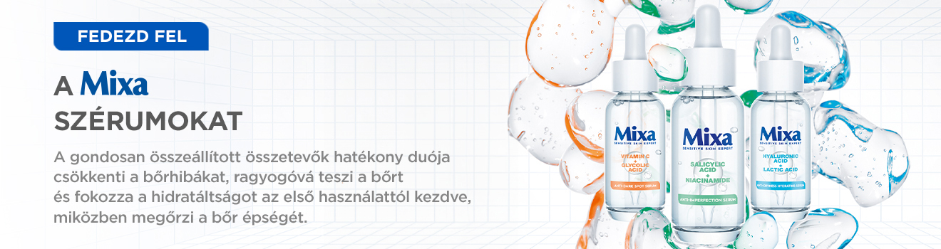 Mixa szérum újdonságok 2024.02.