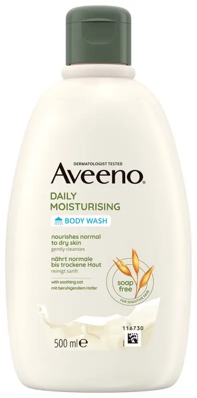 AVEENO Daily Moisturising Tusfürdő, enyhe illattal 500 ml
