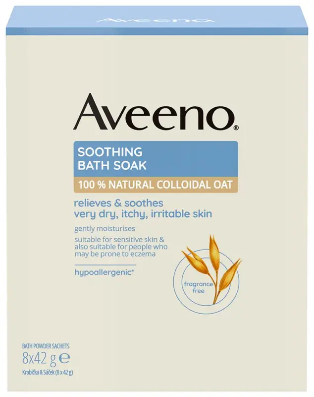 AVEENO Nyugtató fürdőpor 8x42 g