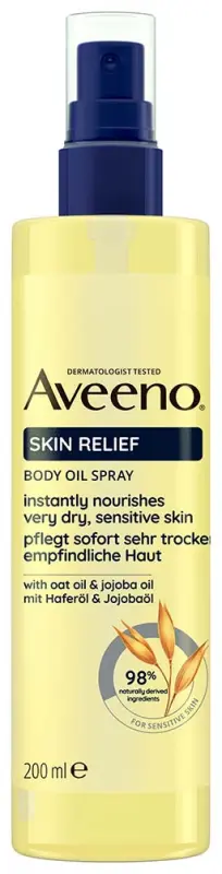 AVEENO Skin Relief Testápoló olajspray 200 ml