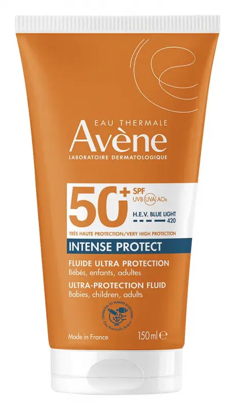 AVÉNE INTENSE PROTECT Napvédő fluid arcra és testre SPF50+ (150 ml) AVÉNE INTENSE PROTECT Napvédő fluid arcra és testre SPF50+ (150 ml)