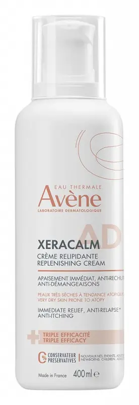 AVÉNE XeraCalm A.D Lipidpótló regeneráló krém 400 ml AVÉNE XeraCalm A.D Lipidpótló regeneráló krém 400 ml