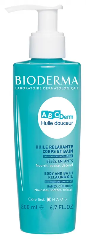 BIODERMA ABC Derm Relaxáló és fürdőolaj 200 ml BIODERMA ABC Derm Relaxáló és fürdőolaj 200 ml