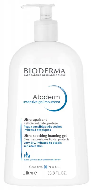 BIODERMA Atoderm Intensive Gel Moussant habzó gél 1000 ml BIODERMA Atoderm Intensive Gel Moussant habzó gél 1000 ml