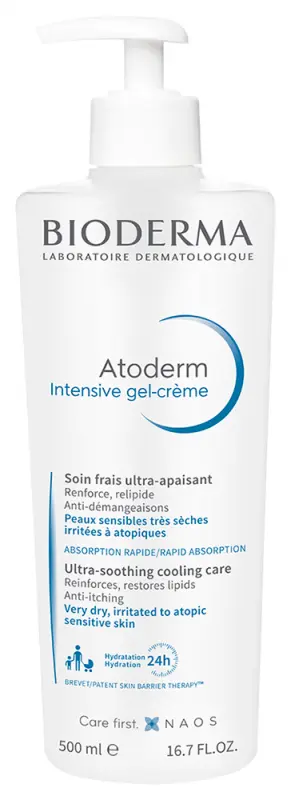 BIODERMA Atoderm Intensive Gél-krém 500 ml BIODERMA Atoderm Intensive Gél-krém 500 ml