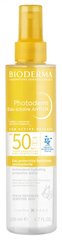 BIODERMA Photoderm Eau Solaire ANTI-OX 200 ml - Lejárat: 2026.12. BIODERMA Photoderm Eau Solaire ANTI-OX 200 ml - Lejárat: 2026.12.