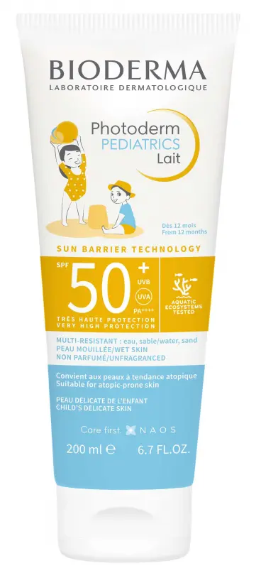 BIODERMA Photoderm PEDIATRICS Lait SPF50+ (200 ml) BIODERMA Photoderm PEDIATRICS Lait SPF50+ (200 ml)