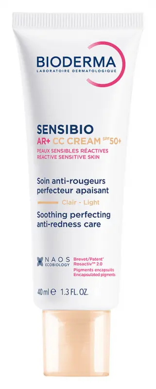 BIODERMA Sensibio AR+ CC krém SPF50+ (40 ml) BIODERMA Sensibio AR+ CC krém SPF50+ (40 ml)
