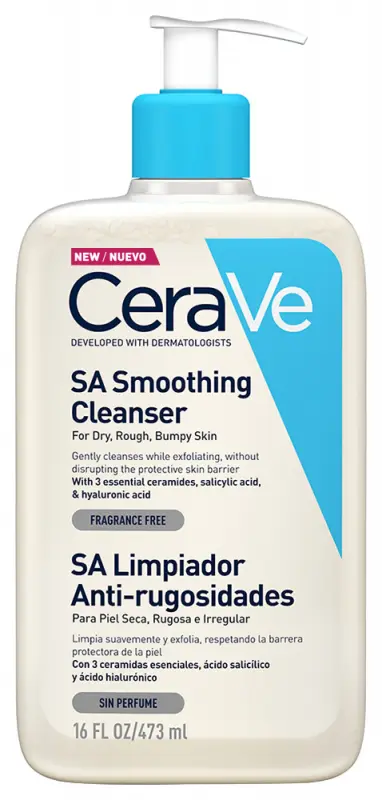 CERAVE SA Bőrsimító tisztító gél 473 ml CERAVE SA Bőrsimító tisztító gél 473 ml