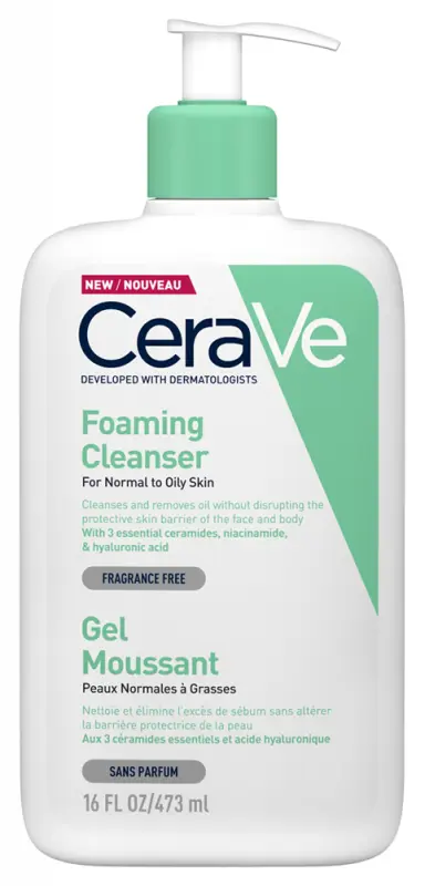 CERAVE Habzó tisztító gél 473 ml CERAVE Habzó tisztító gél 473 ml