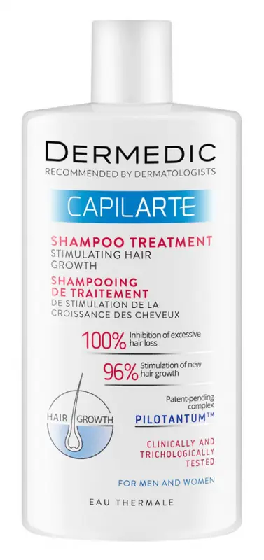 DERMEDIC Capilarte Hajnövekedést serkentő sampon 300 ml DERMEDIC Capilarte Hajnövekedést serkentő sampon 300 ml