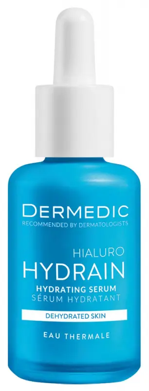 DERMEDIC Hydrain Hidratáló szérum arcra, nyakra és dekoltázsra 30 ml DERMEDIC Hydrain Hidratáló szérum arcra, nyakra és dekoltázsra 30 ml