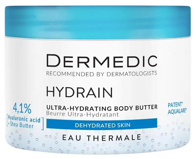 DERMEDIC Hydrain Ultra-hidratáló testvaj hialuronsavval 225 ml DERMEDIC Hydrain Ultra-hidratáló testvaj hialuronsavval 225 ml