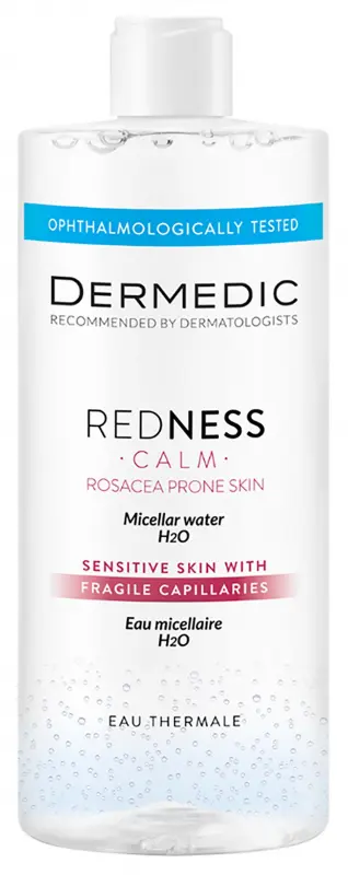DERMEDIC Redness Micellás víz H2O 500 ml DERMEDIC Redness Micellás víz H2O 500 ml