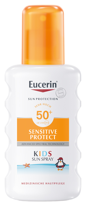 EUCERIN Sun Gyermek napozó spray SPF50+ 200 ml EUCERIN Sun Gyermek napozó spray SPF50+ 200 ml