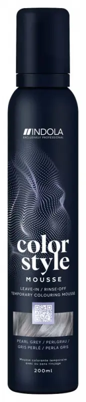INDOLA Color Style Mousse Pearl Grey 200 ml
