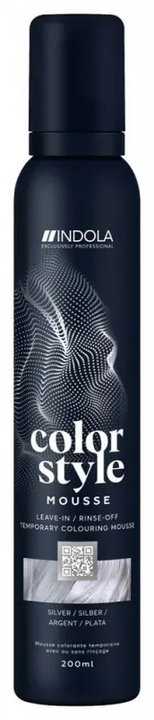 INDOLA Color Style Mousse Silver 200 ml