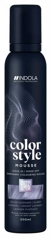 INDOLA Color Style Mousse Silver Lavender 200 ml