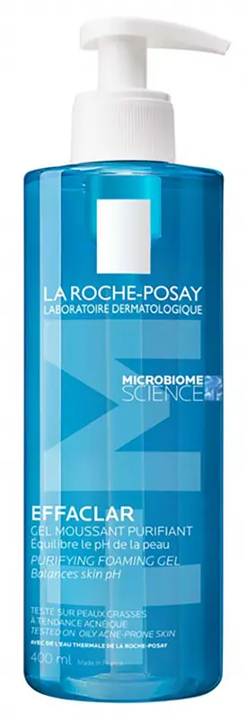 LA ROCHE-POSAY Effaclar Habzó arctisztító gél 400 ml LA ROCHE-POSAY Effaclar Habzó arctisztító gél 400 ml