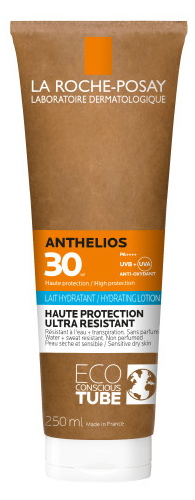 LA ROCHE-POSAY Anthelios Hidratáló naptej SPF 30 (250 ml) környezetbarát csomagolásban LA ROCHE-POSAY Anthelios Hidratáló naptej SPF 30 (250 ml) környezetbarát csomagolásban