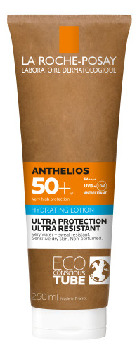 LA ROCHE-POSAY Anthelios Hidratáló naptej SPF 50+ (250 ml) környezetbarát csomagolásban LA ROCHE-POSAY Anthelios Hidratáló naptej SPF 50+ (250 ml) környezetbarát csomagolásban