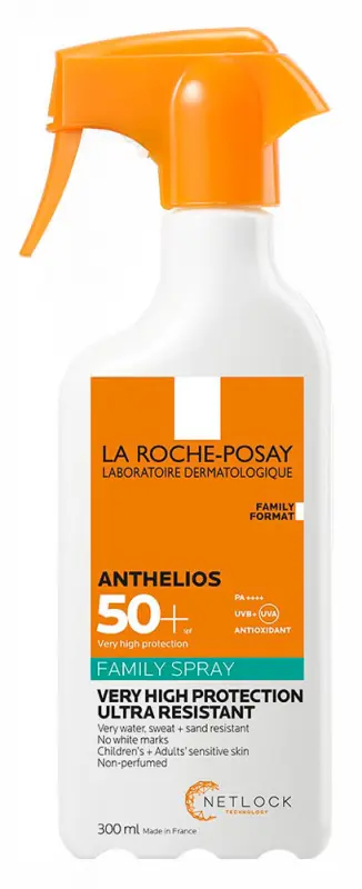 LA ROCHE-POSAY Anthelios Láthatatlan spray SPF50+ Családi kiszerelés 300 ml LA ROCHE-POSAY Anthelios Láthatatlan spray SPF50+ Családi kiszerelés 300 ml