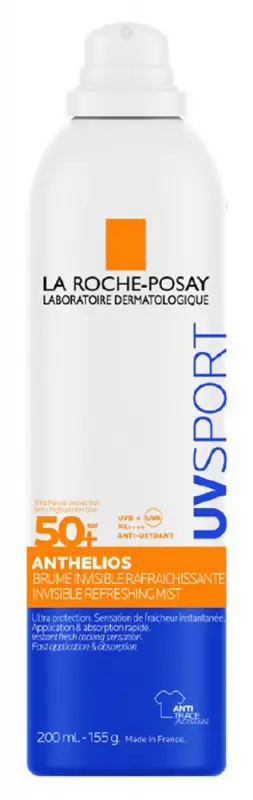 LA ROCHE-POSAY Anthelios UV SPORT Frissítő fényvédő permet SPF50+ (200 ml) LA ROCHE-POSAY Anthelios UV SPORT Frissítő fényvédő permet SPF50+ (200 ml)