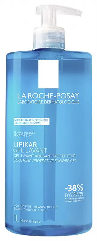 LA ROCHE-POSAY Lipikar Gel Lavant Tusfürdő gél 1000 ml LA ROCHE-POSAY Lipikar Gel Lavant Tusfürdő gél 1000 ml