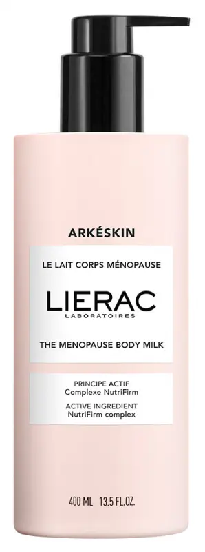 LIERAC Arkeskin Menopause testápoló tej 400 ml