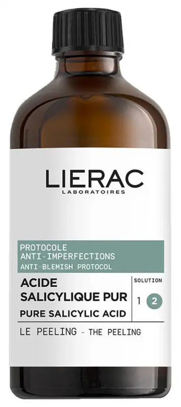 LIERAC Protocole Hámlasztó bőrhibákra szalicil savval 100 ml