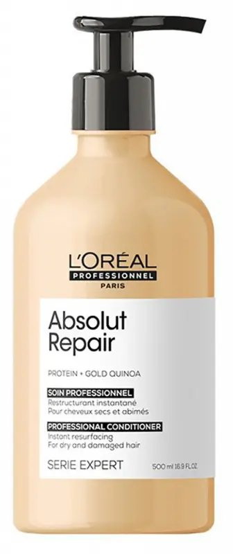 L'ORÉAL PROFESSIONNEL Absolut Repair balzsam - Regeneráló balzsam erősen igénybevett hajra (500 ml) L'ORÉAL PROFESSIONNEL Absolut Repair balzsam - Regeneráló balzsam erősen igénybevett hajra (500 ml)