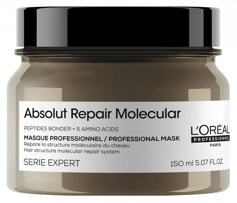 L'ORÉAL PROFESSIONNEL Absolut Repair Molecular koncentrált pakolás sérült hajra 150 ml L'ORÉAL PROFESSIONNEL Absolut Repair Molecular koncentrált pakolás sérült hajra 150 ml