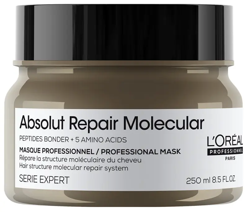 L'ORÉAL PROFESSIONNEL Absolut Repair Molecular koncentrált pakolás sérült hajra 250 ml L'ORÉAL PROFESSIONNEL Absolut Repair Molecular koncentrált pakolás sérült hajra 250 ml
