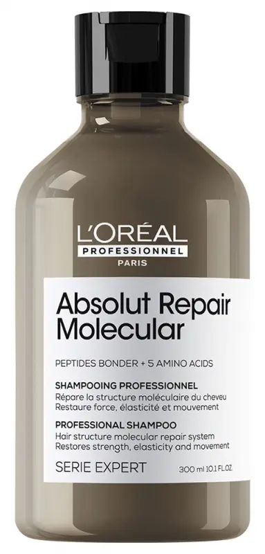 L'ORÉAL PROFESSIONNEL Absolut Repair Molecular sampon sérült hajra 300 ml L'ORÉAL PROFESSIONNEL Absolut Repair Molecular sampon sérült hajra 300 ml