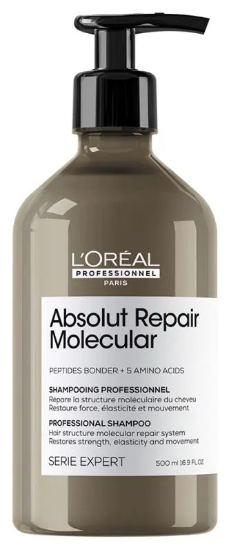 L'ORÉAL PROFESSIONNEL Absolut Repair Molecular sampon sérült hajra 500 ml L'ORÉAL PROFESSIONNEL Absolut Repair Molecular sampon sérült hajra 500 ml