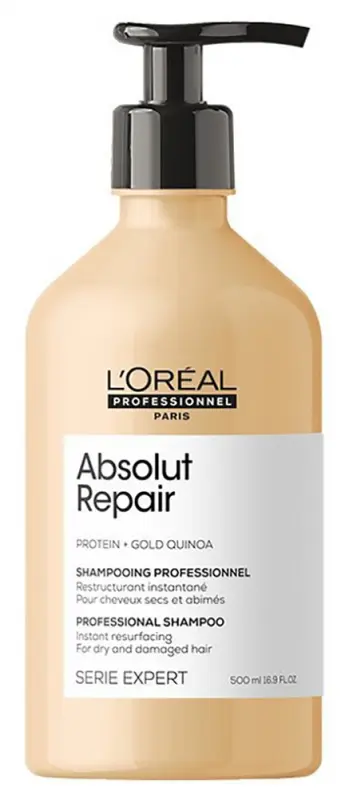 L'ORÉAL PROFESSIONNEL Absolut Repair sampon - Regeneráló sampon erősen igénybevett hajra (500 ml) L'ORÉAL PROFESSIONNEL Absolut Repair sampon - Regeneráló sampon erősen igénybevett hajra (500 ml)