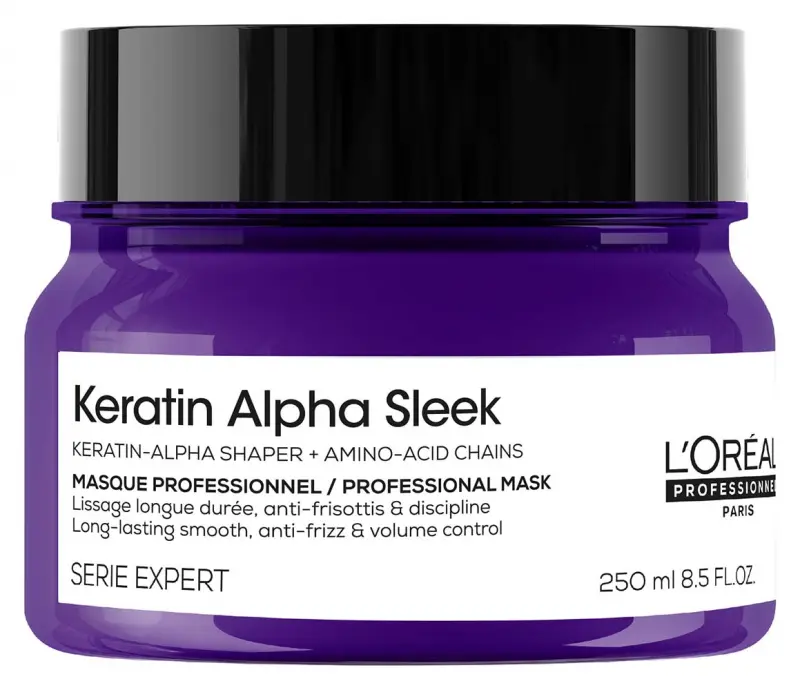 L'ORÉAL PROFESSIONNEL Keratin Alpha Sleek Professzionális hajpakolás 250 ml L'ORÉAL PROFESSIONNEL Keratin Alpha Sleek Professzionális hajpakolás 250 ml