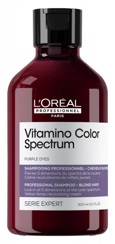 L'ORÉAL PROFESSIONNEL Vitamino Color Spectrum Pigmentált lila sampon 300 ml L'ORÉAL PROFESSIONNEL Vitamino Color Spectrum Pigmentált lila sampon 300 ml