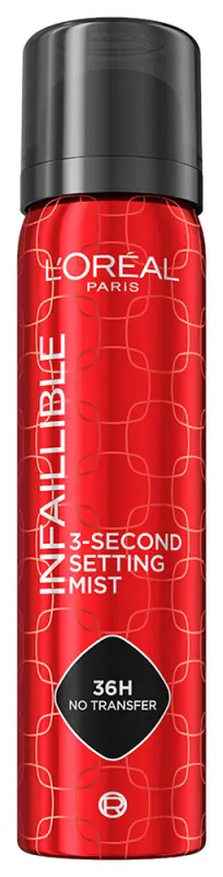 L'ORÉAL PARIS Infaillible 3-s setting mist sminkfixáló spray 75 ml L'ORÉAL PARIS Infaillible 3-s setting mist sminkfixáló spray 75 ml