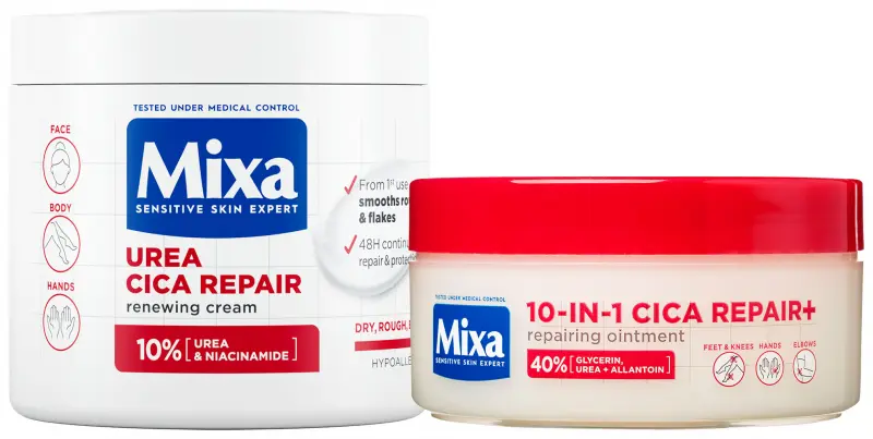 MIXA Bőr regeneráló duopack (150+400 ml) MIXA Bőr regeneráló duopack (150+400 ml)
