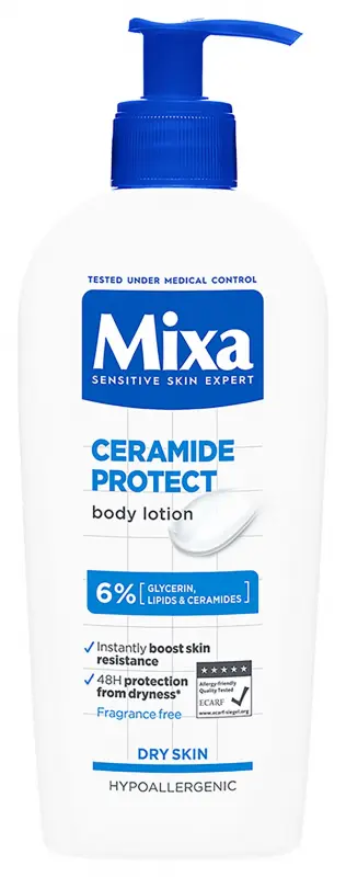 MIXA Ceramide Protect védő testápoló 400 ml