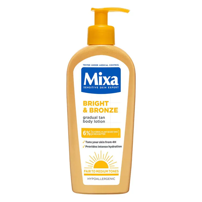 MIXA Niacinamide Bright & Bronze lotion 250 ml