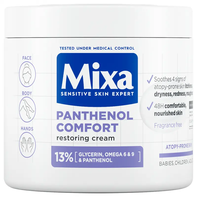 MIXA Nyugtató testápoló nagyon érzékeny bőrre 400 ml