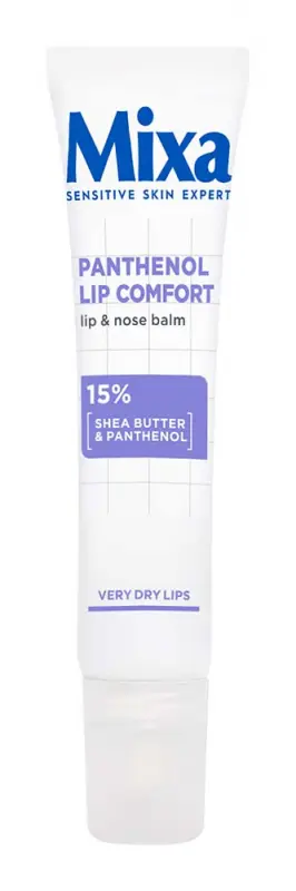 MIXA Panthenol Lip Comfort Ajak- és orrbalzsam, nagyon száraz és érzékeny ajkakra 10 ml