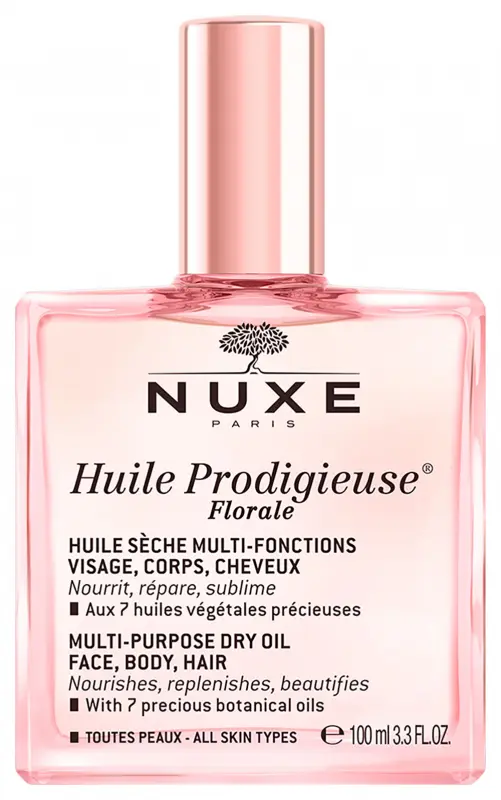 NUXE Huile Prodigieuse Florale - többfunkciós szárazolaj arcra, testre, hajra - minden bőrtípus (100 ml) NUXE Huile Prodigieuse Florale - többfunkciós szárazolaj arcra, testre, hajra - minden bőrtípus (100 ml)