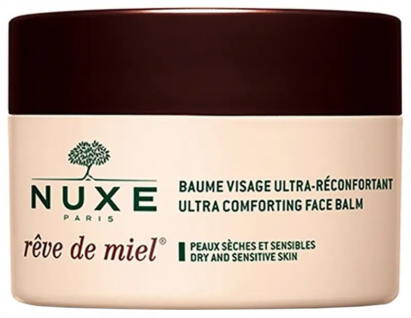NUXE Reve de Miel ultra kényeztető arcbalzsam nappali és éjszakai-száraz, érzékeny bőr (50 ml) NUXE Reve de Miel ultra kényeztető arcbalzsam nappali és éjszakai-száraz, érzékeny bőr (50 ml)